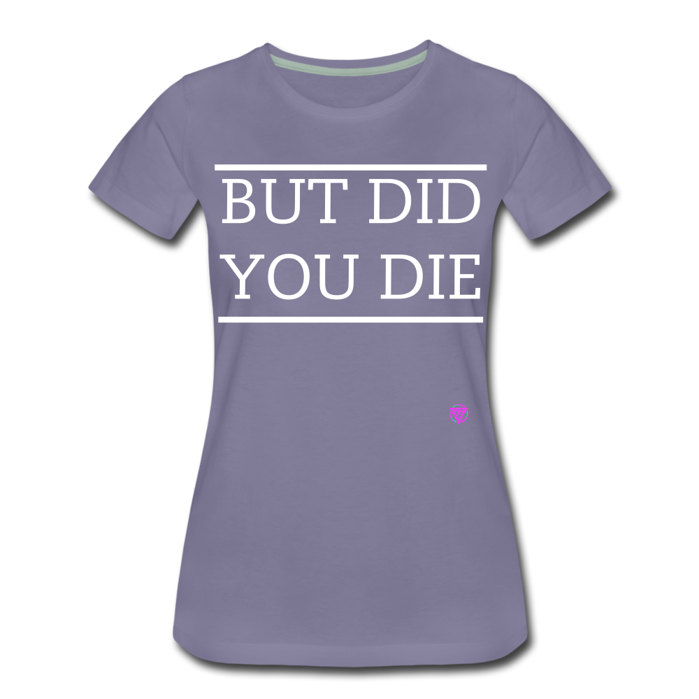 Women’s Premium T-Shirt - washed violet