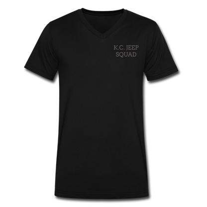 Men's V-Neck T-Shirt - black
